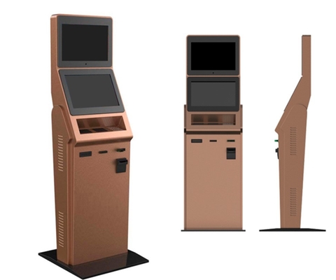 Dubbele de Scannerkiosk van de het Scherm Multifunctionele Streepjescode voor ATM-Machine