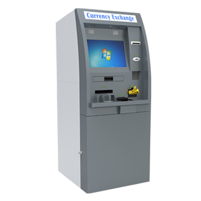19inch de Machine van de Vreemde valutauitwisseling met de Automaat van de Contant geldstorting