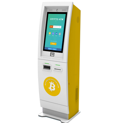 22 van de de Kioskself - service van duim Vrije Bevindende Bitcoin ATM het Bankwezenkiosk