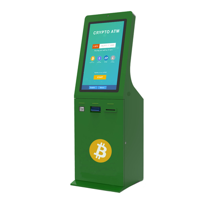 Freestanding 1200 Nota's kopen en verkopen de Kioskmachine van Bitcoin ATM 32 Duim
