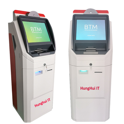 de capacitieve Touchscreen Bidirectionele Kiosk van Bitcoin ATM
