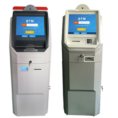 de capacitieve Touchscreen Bidirectionele Kiosk van Bitcoin ATM