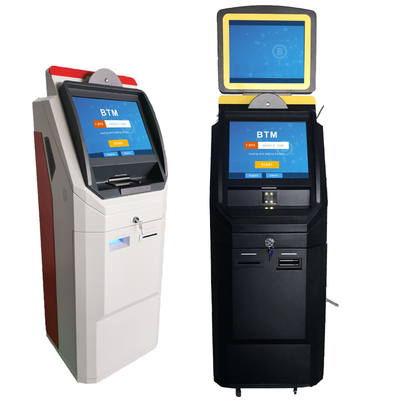 De capacitieve Touchscreen Machine van de het Contante geldkiosk van Bitcoin ATM met Contant geldstorting/Automaat