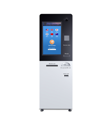 Automatische wisselmachine met geldmachine