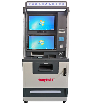 De Kioskatm machine van de self - servicecontante betaling/autotellermachine met contant geldacceptor/automaat voor contant geld in/out