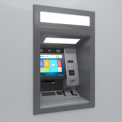 OEM ODM Muur Opgezette Kioskatm Machines voor het Bewijs van de Bankvandaal