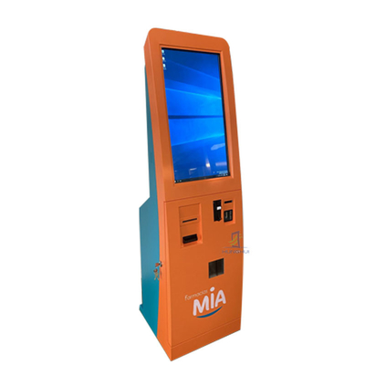 Linux Android OS Zelf betaalt Kiosk Elektrisch Bill Payment Machine 450cd/m2