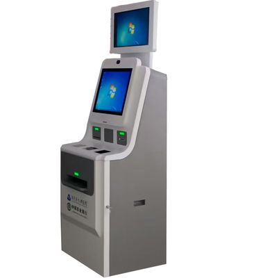 17inch de Terminal van de de Kioskbank van de touch screenself - service met Contant geldstorting