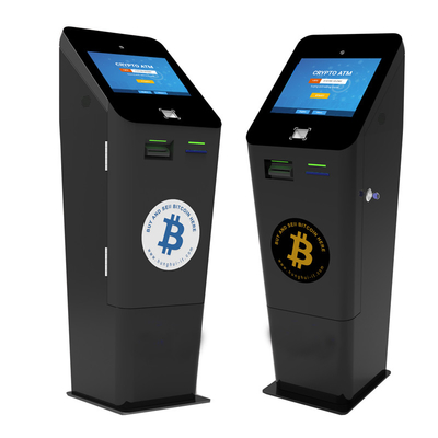 De capacitieve Kiosk van Bitcoin ATM van de Aanrakingsbank met de Terminal van de de Acceptorbetaling van de Contant geldstorting