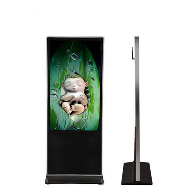 Wifi 4g Verticale LCD Ultrahd het Touche screen Digitale Signage van de Reclamevertoning 4k